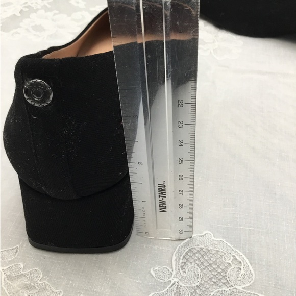 NYDJ Black Ballet Flats Timeless Elegance - Picture 2 of 11